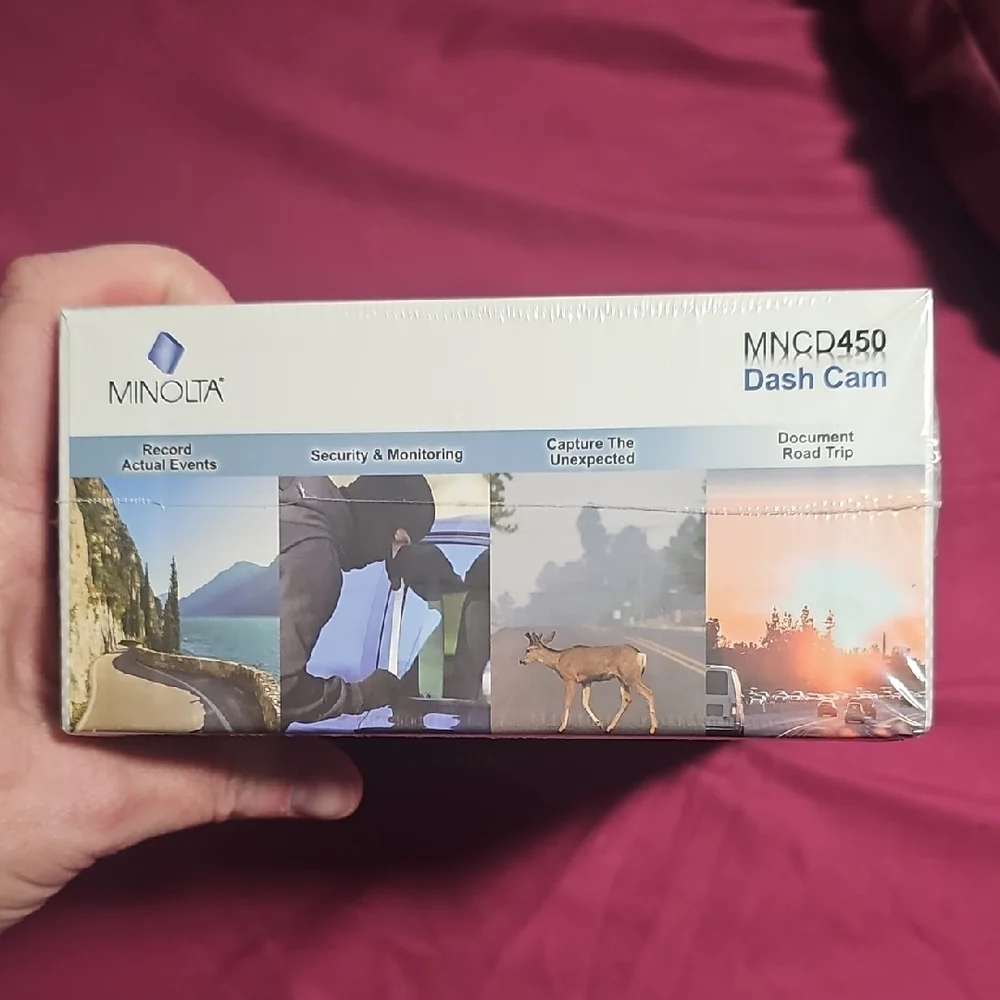 Minolta MNCDP450 Full HD Dash Cam - Gunmetal